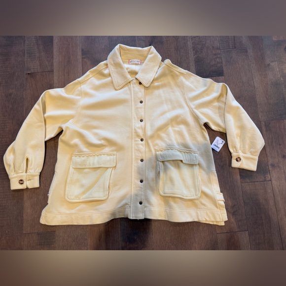 NWTFree People We The Free Alexa Sweatshirt in the color 'Flan - small - Picture 7 of 9